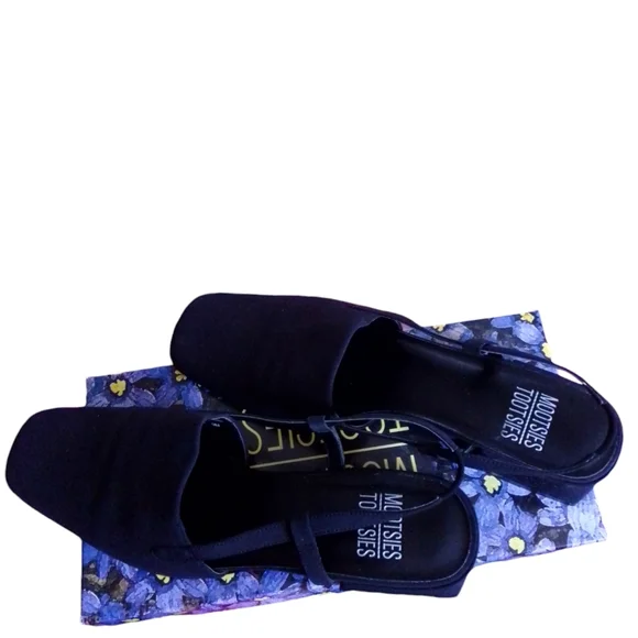 Mootsies Tootsies Black Shoes Size 9 - Picture 2 of 4